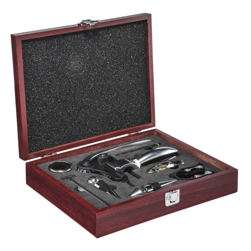Ensemble d'accessoires pour le vin avec boîte 10 pcs