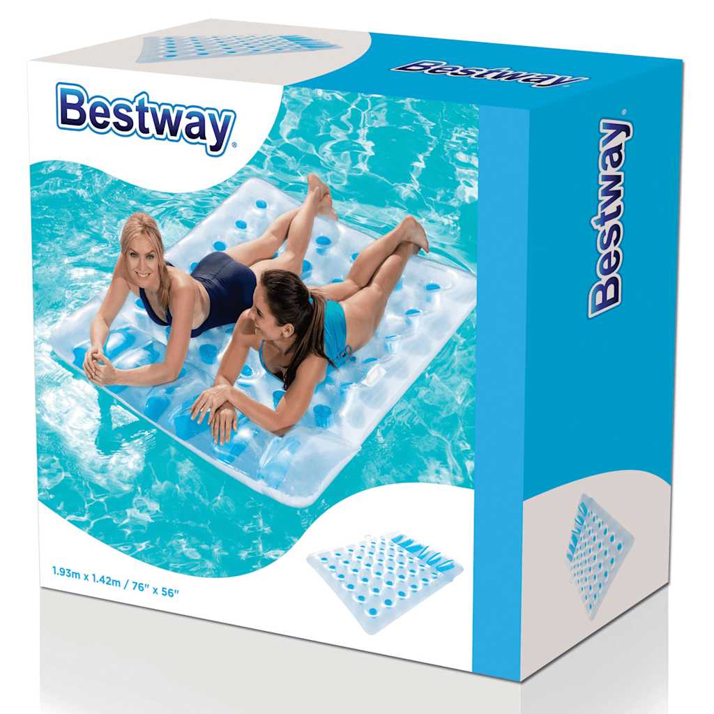 Matelas de piscine gonflable double 43055