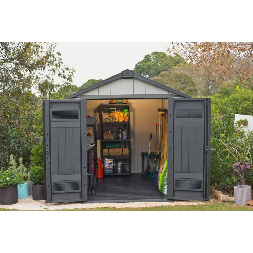 Abri de jardin Oakland 757 anthracite