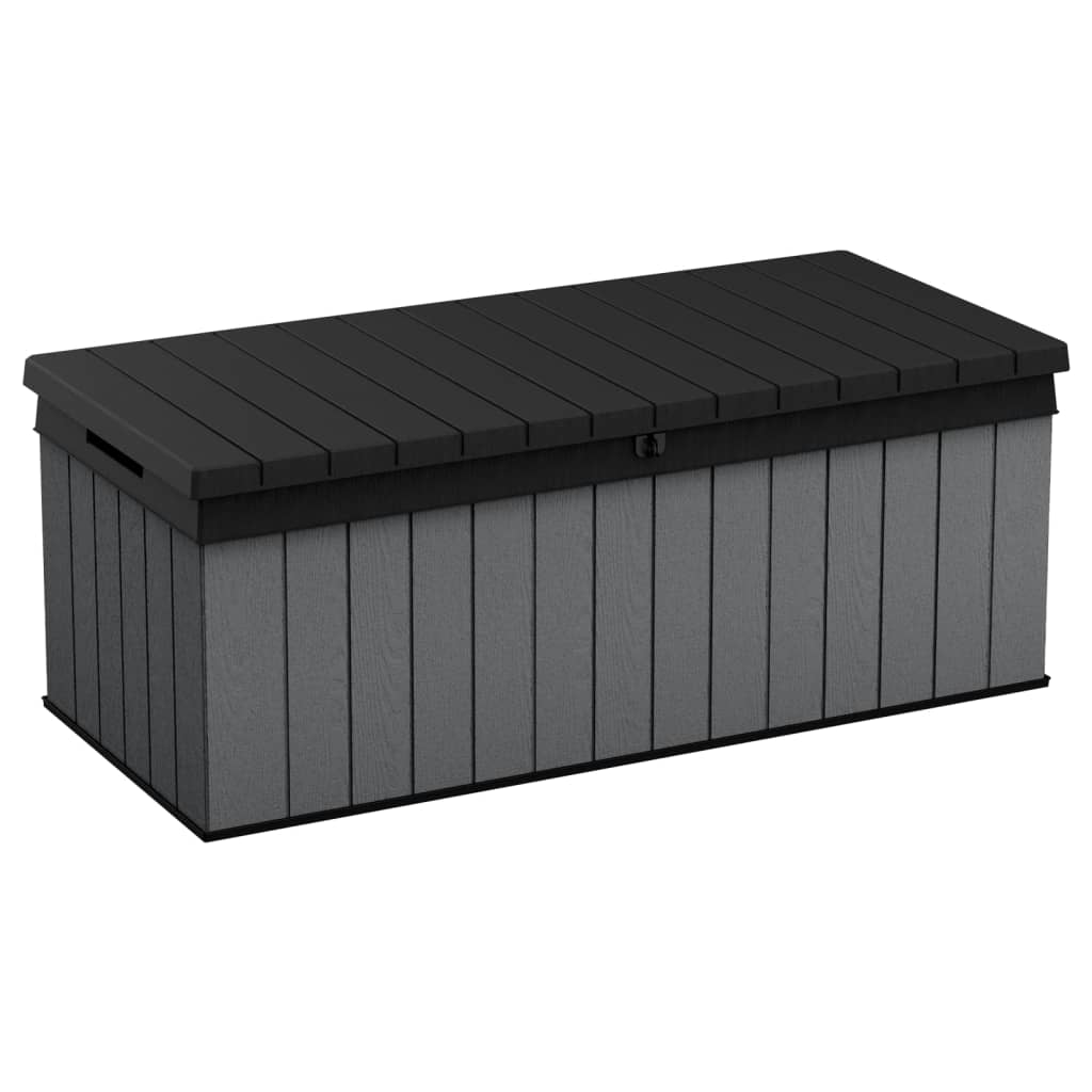 Boîte de rangement de jardin Darwin 380 L Gris