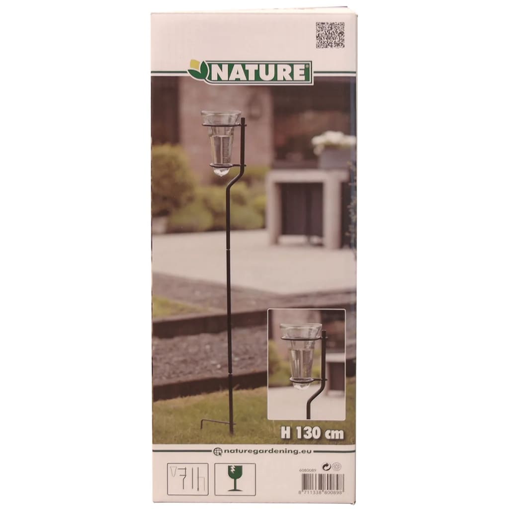 Pluviomètre avec socle Verre 130 cm 6080089