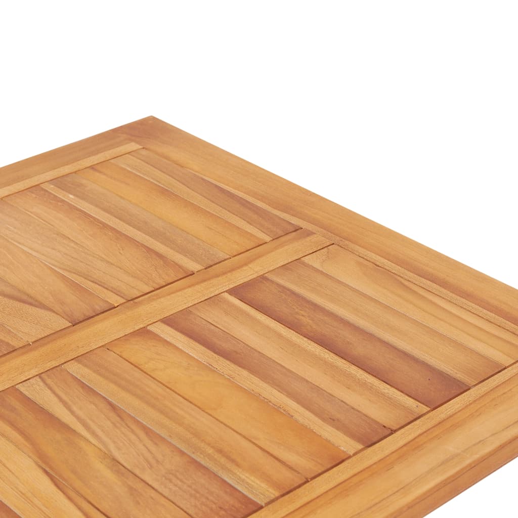 Ensemble de bar 3 pcs Bois de teck solide