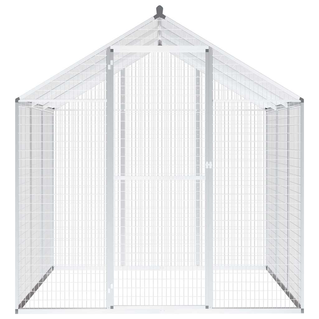 Volière d'extérieur Aluminium 183 x 178 x 194 cm