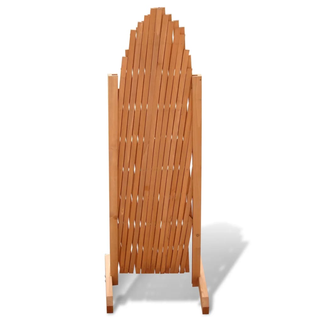 Clôture en treillis bois solide 180x100 cm
