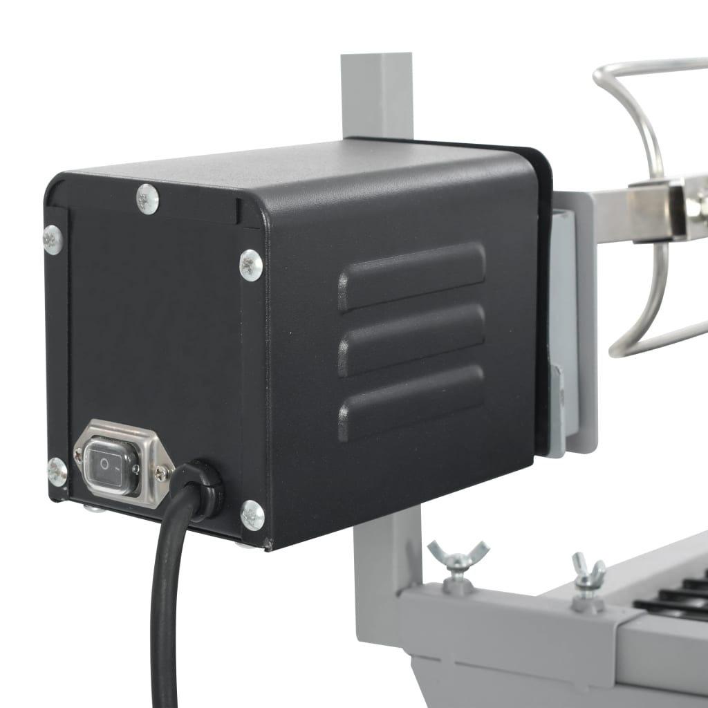 Broche à rôtir de barbecue Fer et acier inoxydable