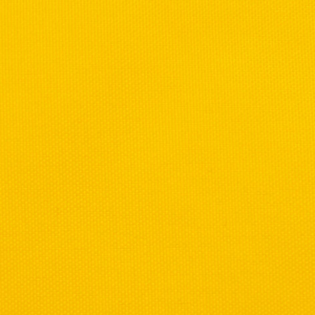 Voile de parasol tissu oxford rectangulaire 2,5x3,5 m jaune