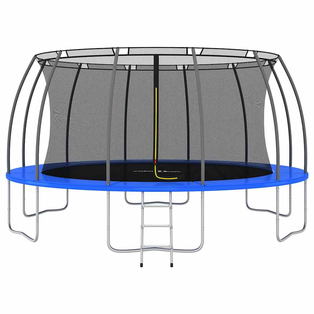 Ensemble de trampoline rond 488x90 cm 150 kg