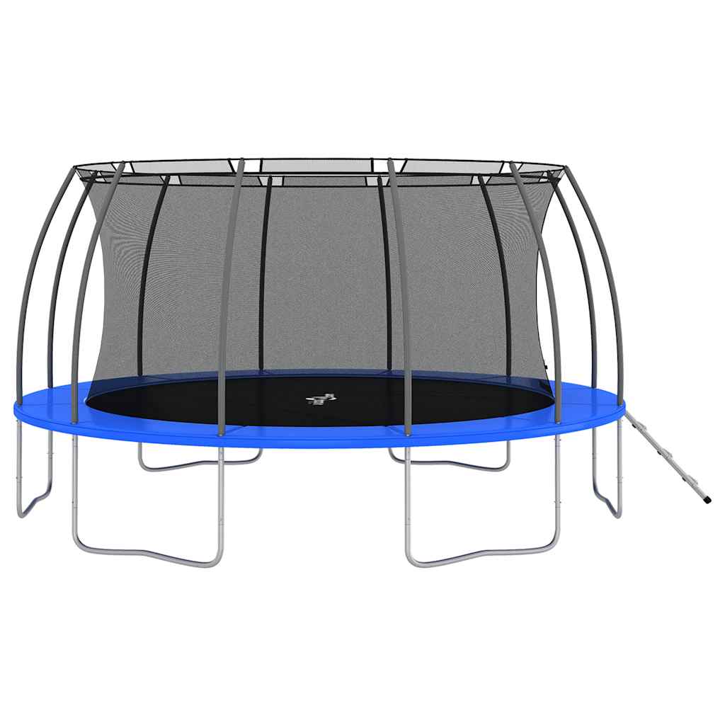 Ensemble de trampoline rond 488x90 cm 150 kg