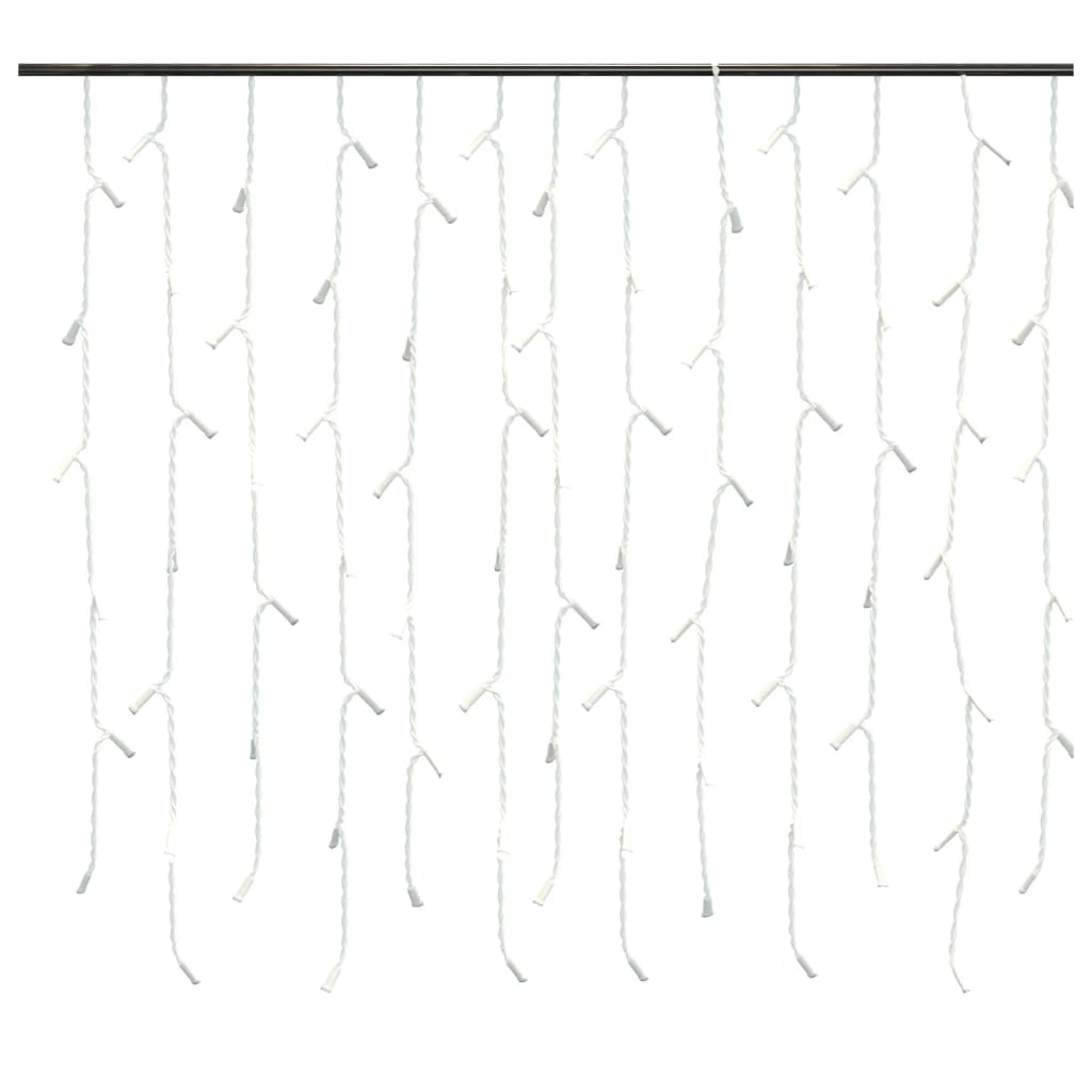 Rideau lumineux à glaçons LED 10m 400 LED Bleu 8 fonctions