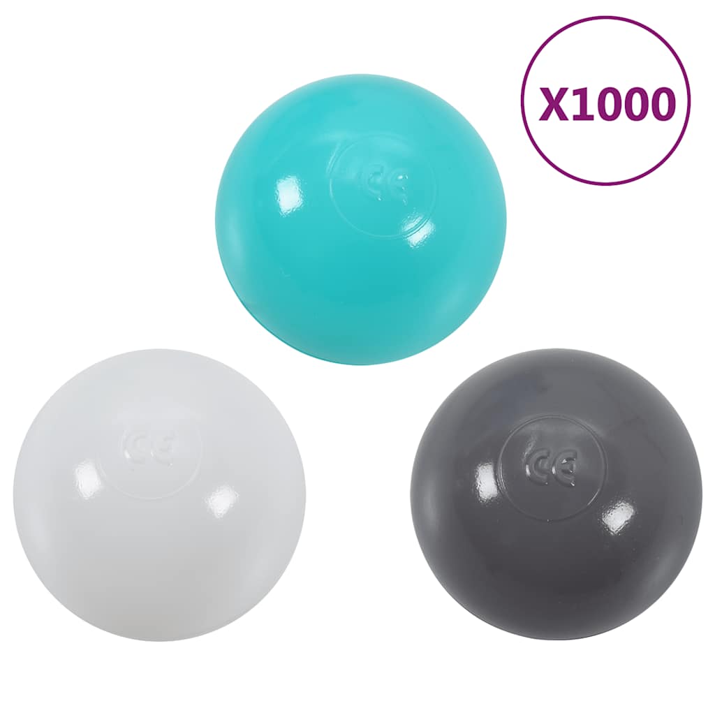 Balles de jeu 1000 pcs multicolore
