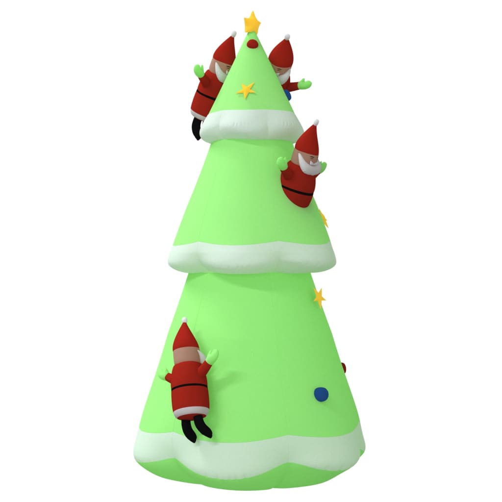 Arbre de Noël gonflable avec LED 500 cm