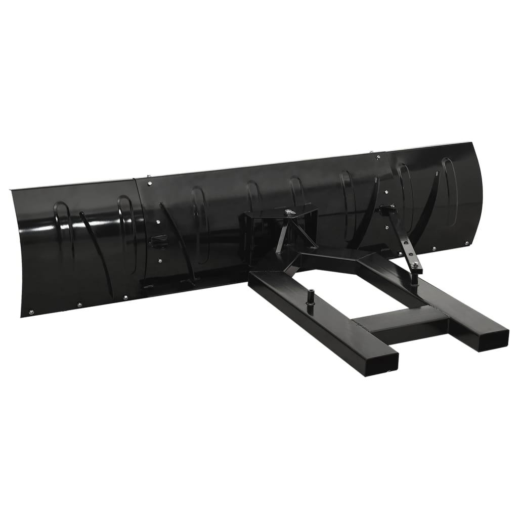 Chasse-neige pour chariot élévateur 200x48 cm Noir