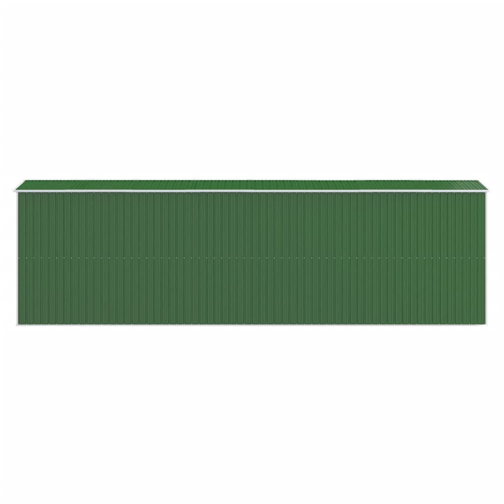 Abri de jardin Vert 192x689x223 cm Acier galvanisé