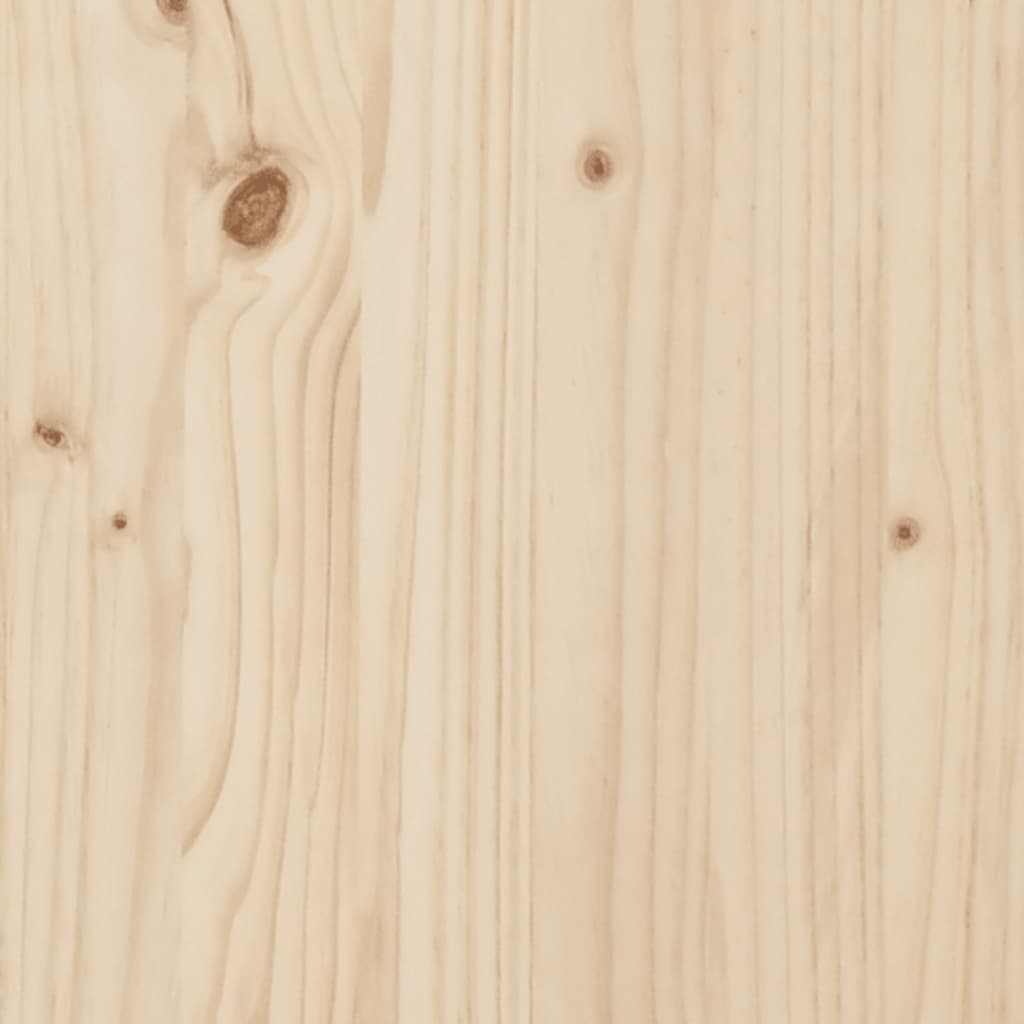 Jardinière murale 3 niveaux 60x18,5x110 cm bois de pin massif