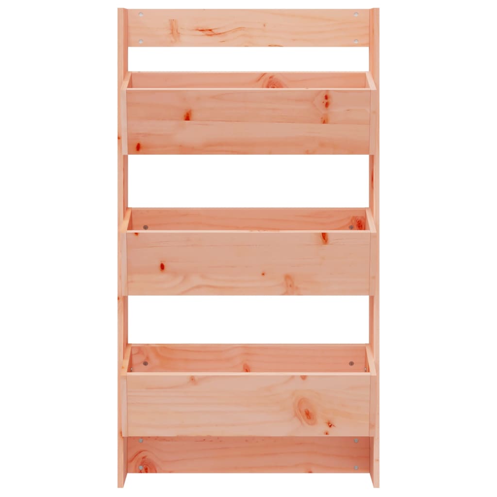 Jardinière murale 3 niveaux 60x18,5x110 cm bois douglas massif