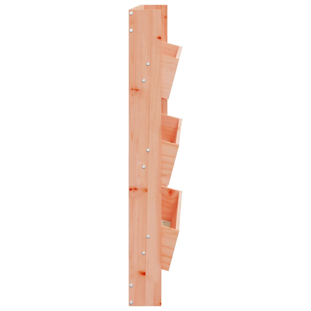 Jardinière murale 3 niveaux 60x18,5x110 cm bois douglas massif