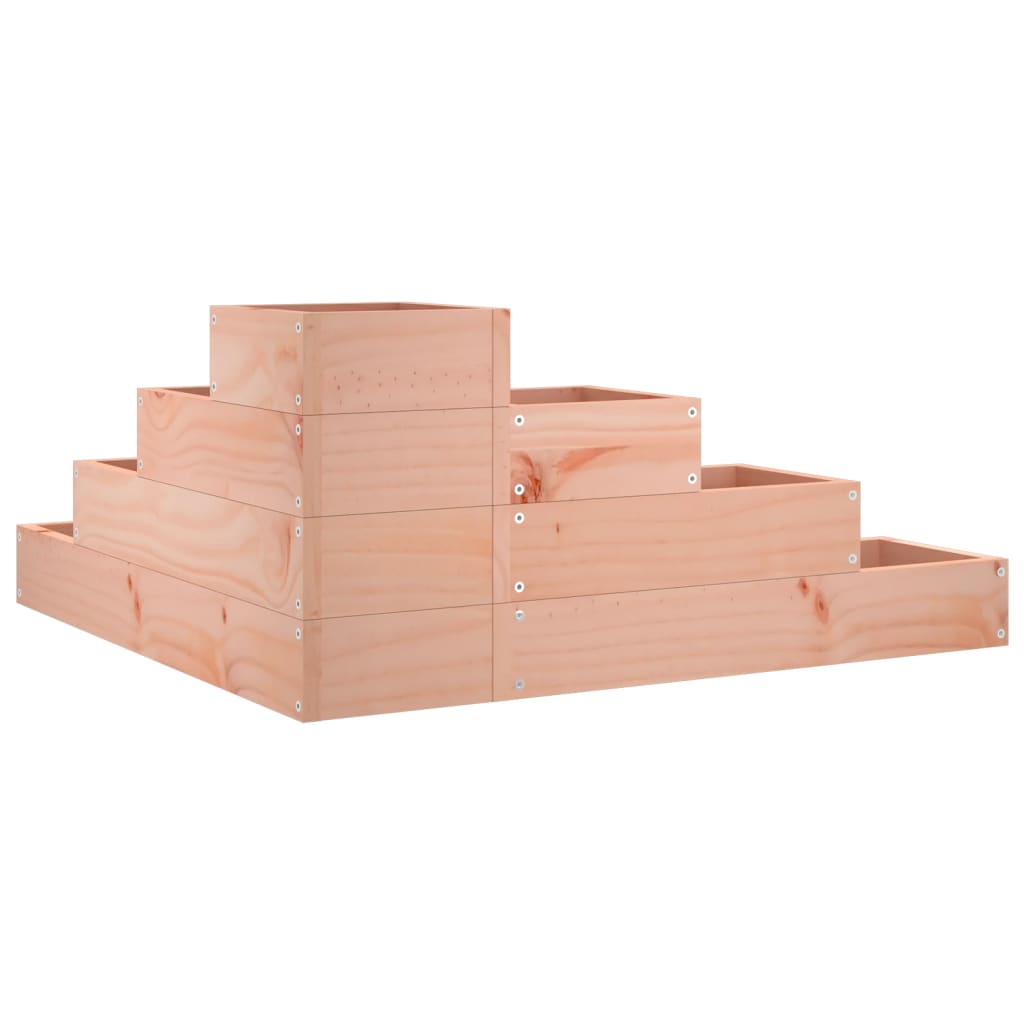 Jardinière 4 niveaux 80,5x79x36 cm bois de douglas massif