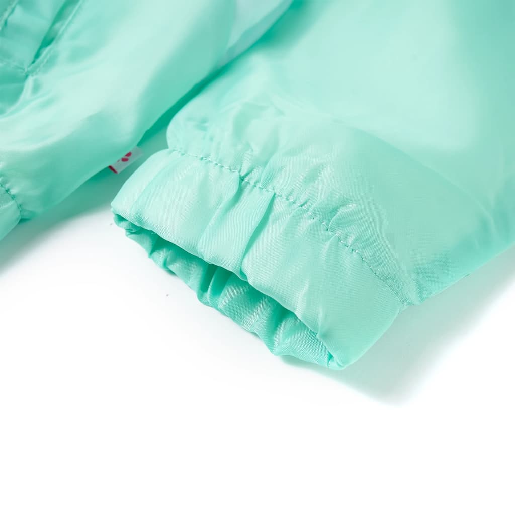 Veste à capuche avec fermeture éclair pour enfants multicolore 116