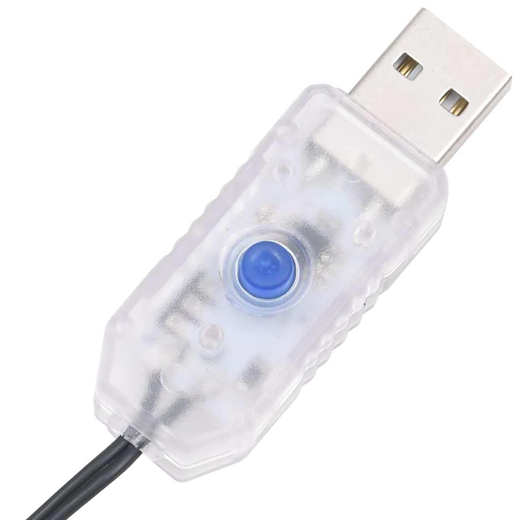 Sapin de Noël à LED sur mât de drapeau 200 LED bleu 180 cm
