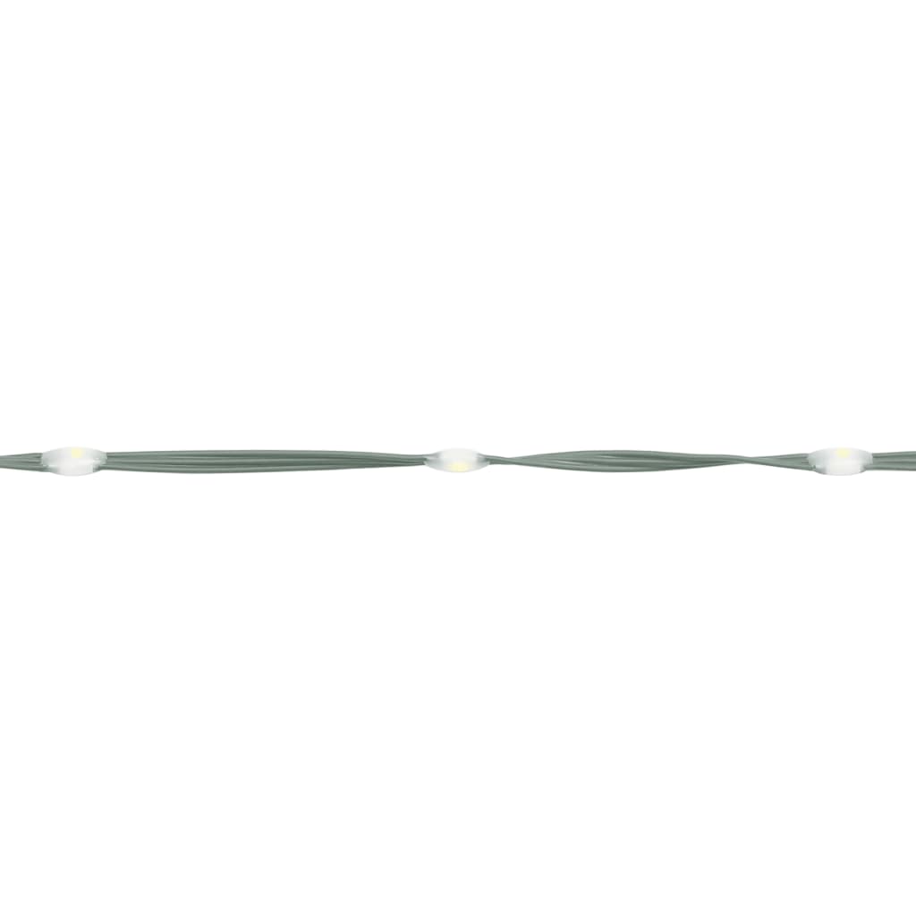 Sapin de Noël à LED sur mât de drapeau 1534 LED bleu 500 cm