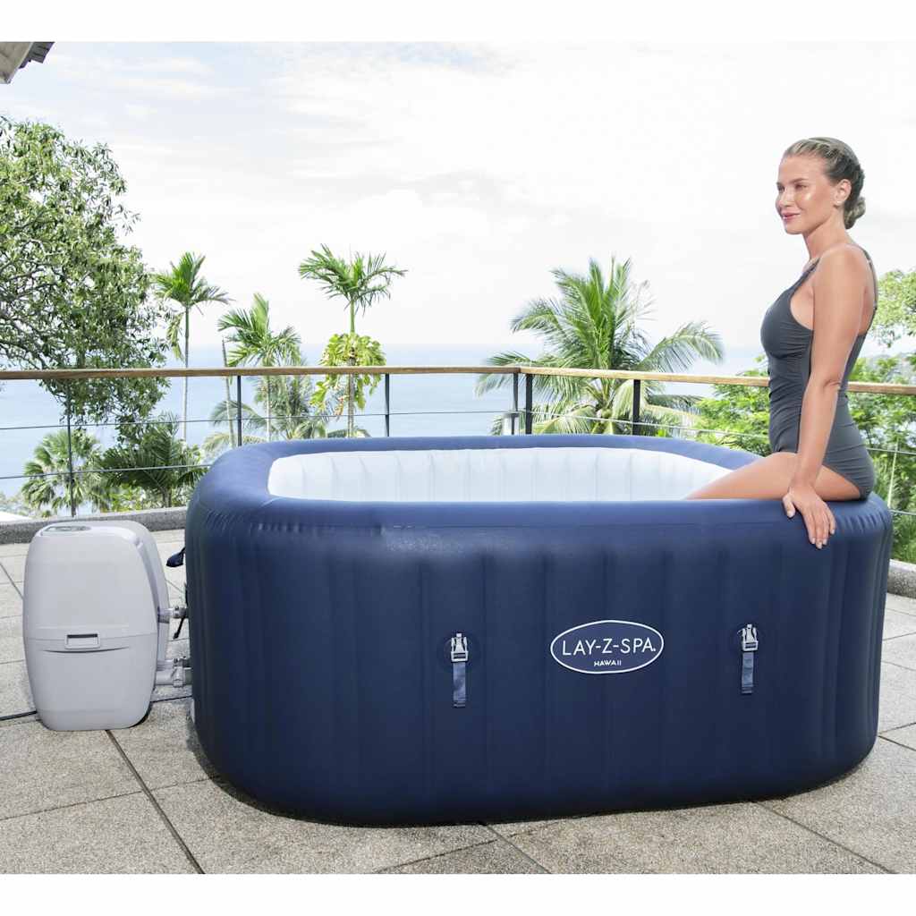 Lay-Z-Spa Bain à remous gonflable Hawaii AirJet