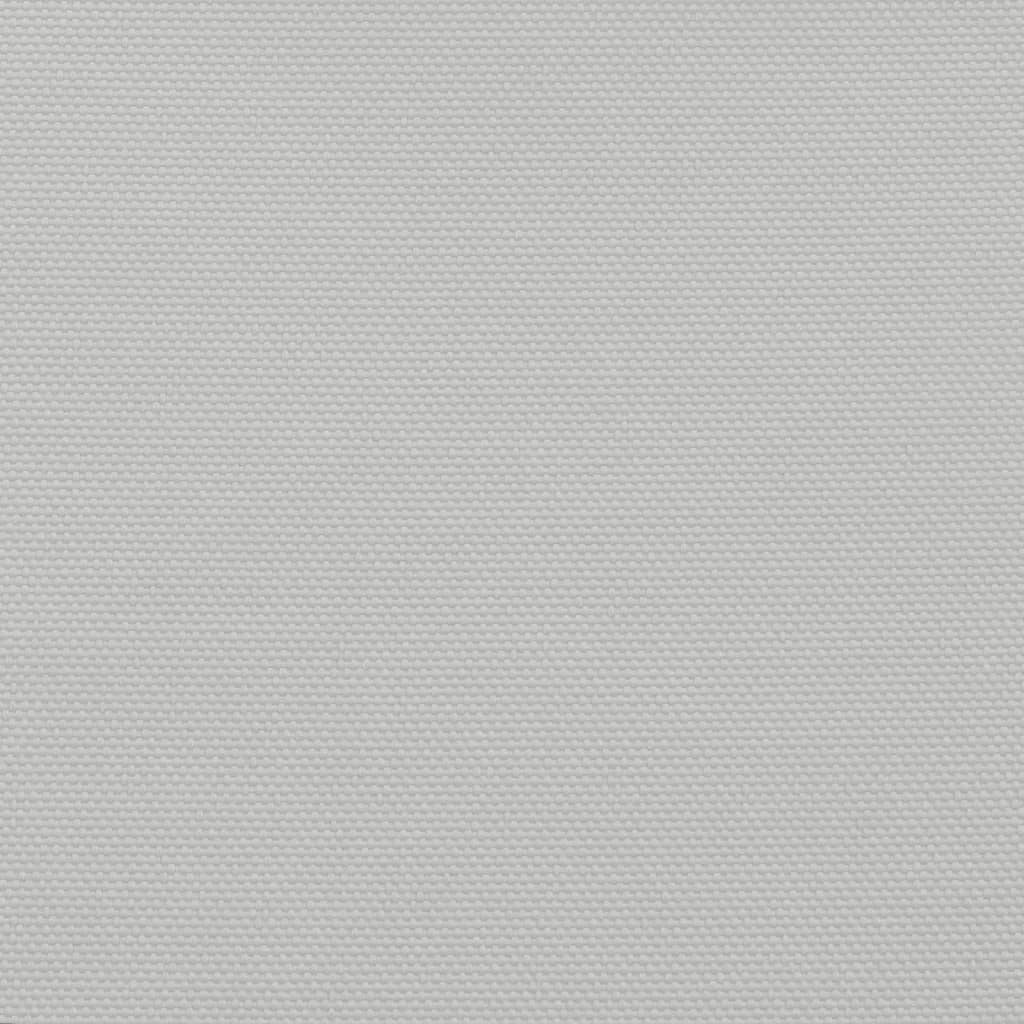 Voile d'ombrage gris clair 3x3x3 m 100% polyester oxford