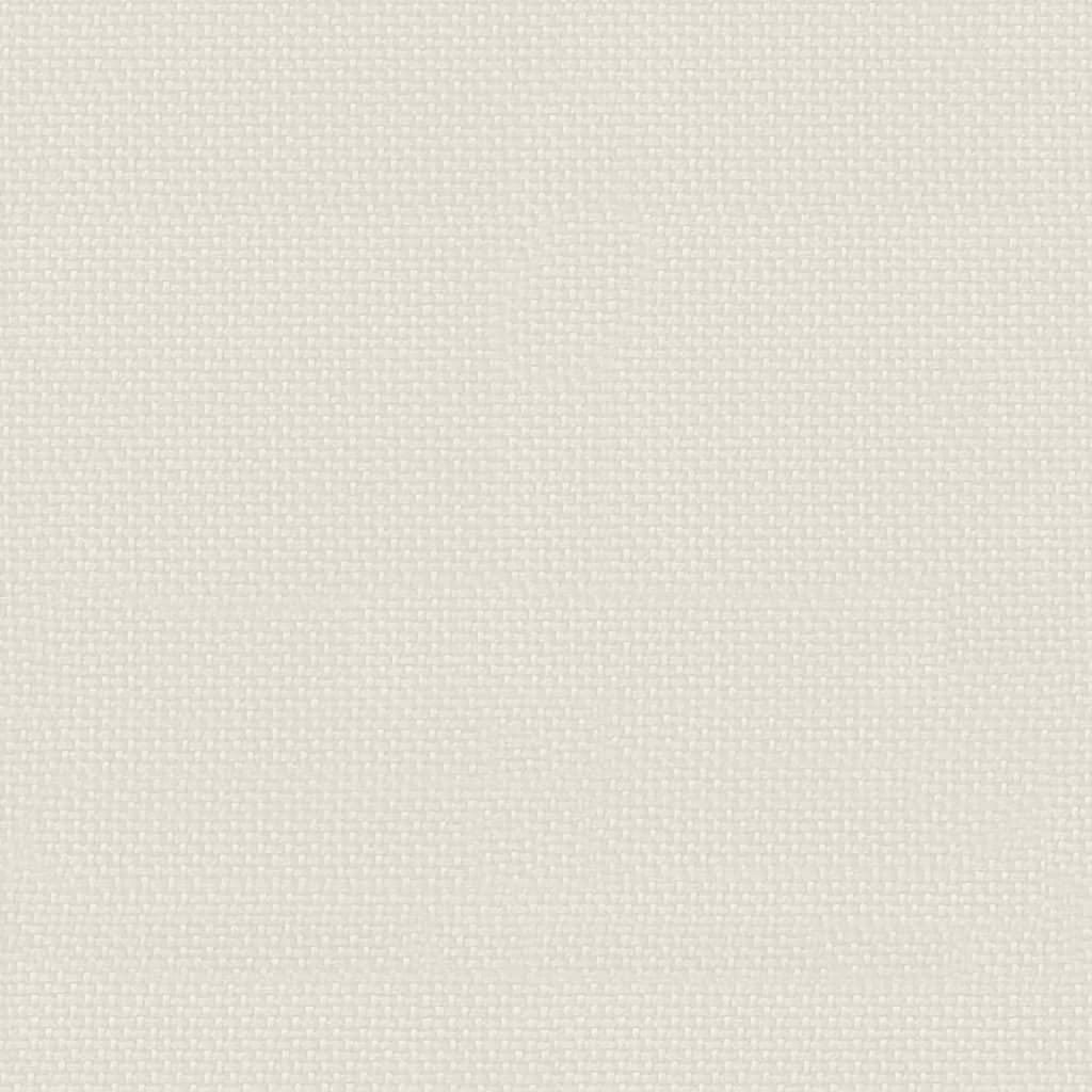 Tonnelle de jardin avec toit rétractable crème 3x6 m aluminium