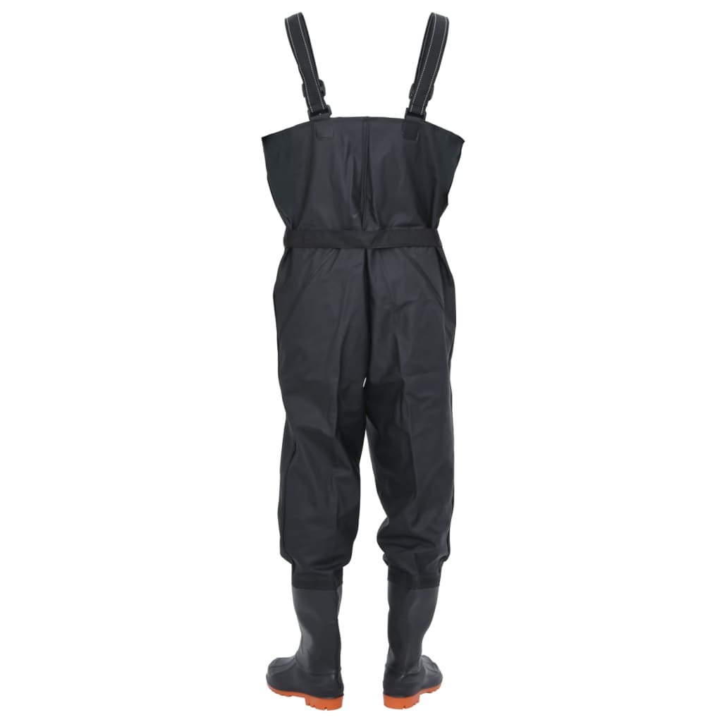 Cuissardes avec bottes et ceinture noir taille 41