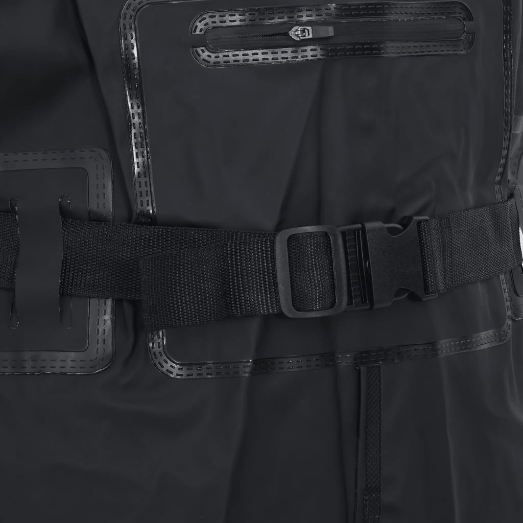 Cuissardes avec bottes et ceinture noir taille 46