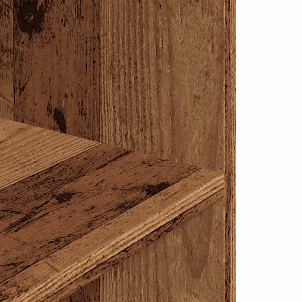 Support d'aquarium vieux bois 36x60,5x72,5 cm bois d'ingénierie
