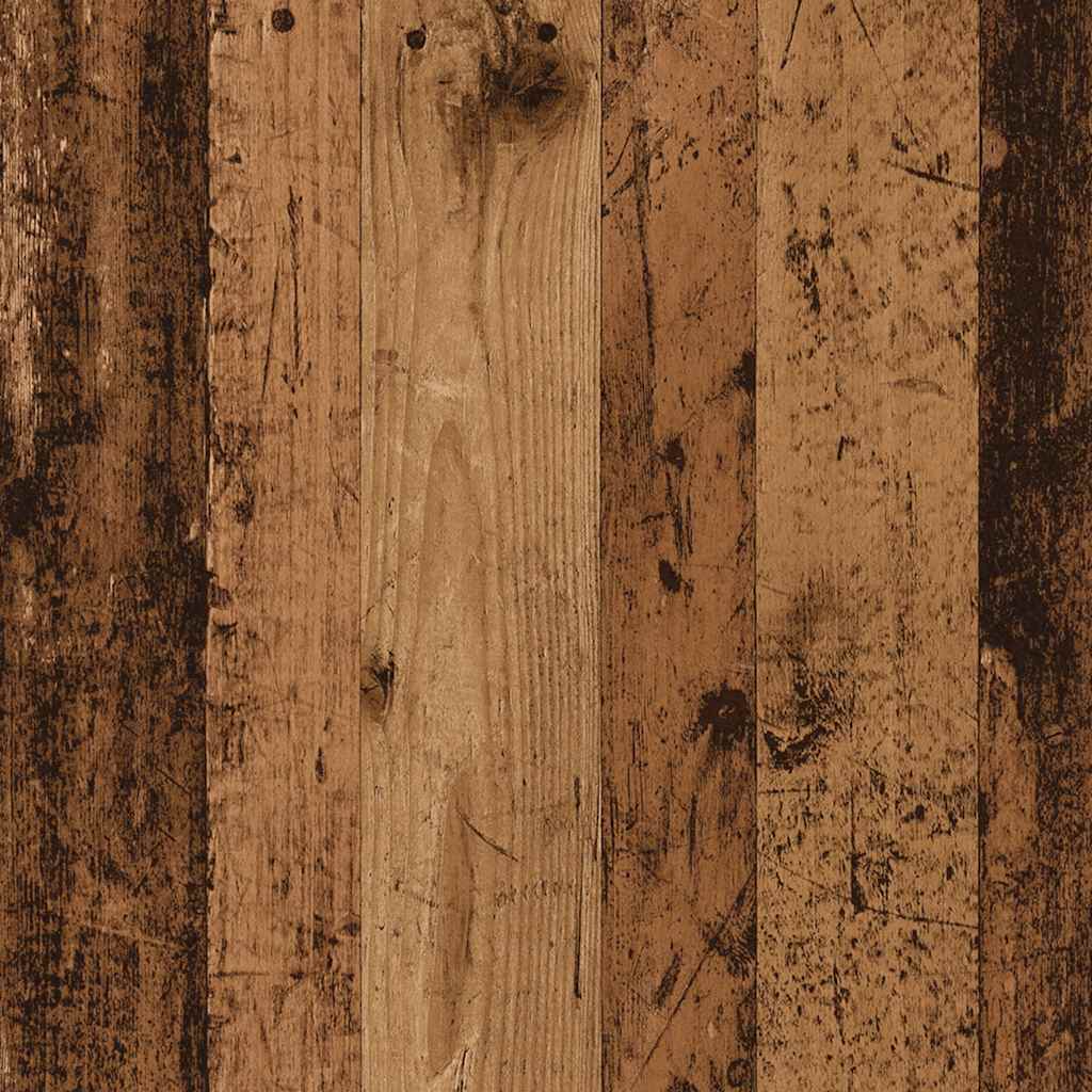Support d'aquarium vieux bois 36x60,5x72,5 cm bois d'ingénierie