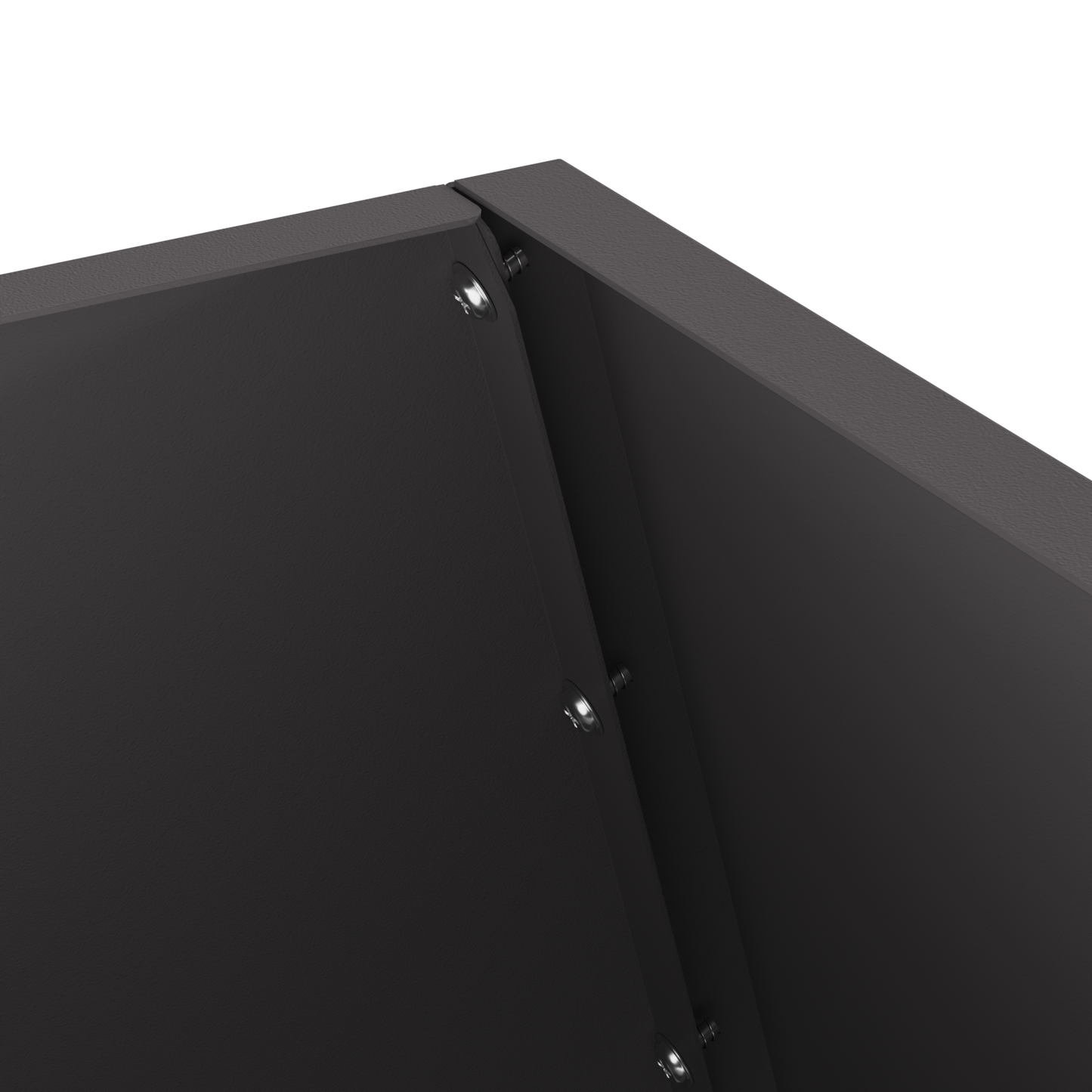 brasero vidaXL noir 50x50x100 cm en acier