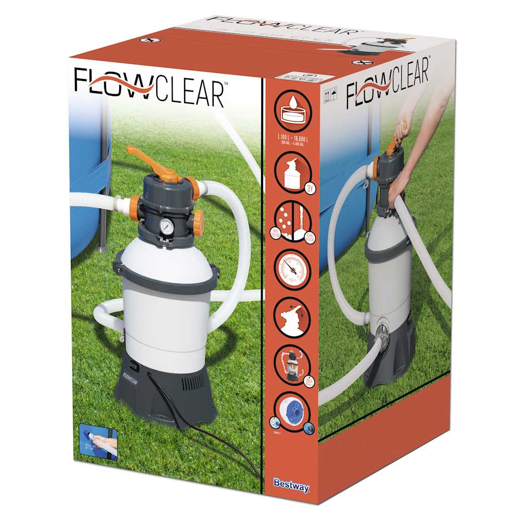 Flowclear Pompe de filtration à sable