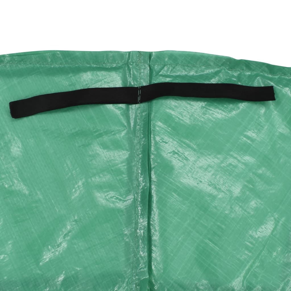 Coussin de protection PE vert pour trampoline rond 4,57 m