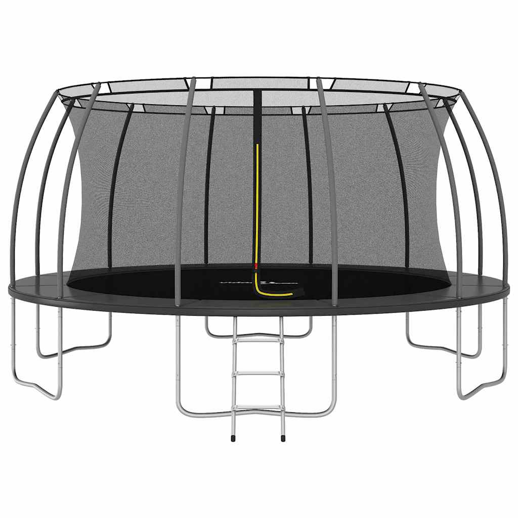 Ensemble de trampoline rond 488x90 cm 150 kg