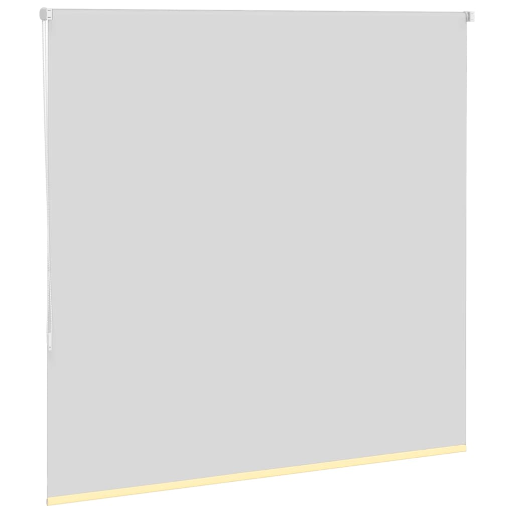 Store enrouleur occultant jaune largeur du tissu 156,6 cm