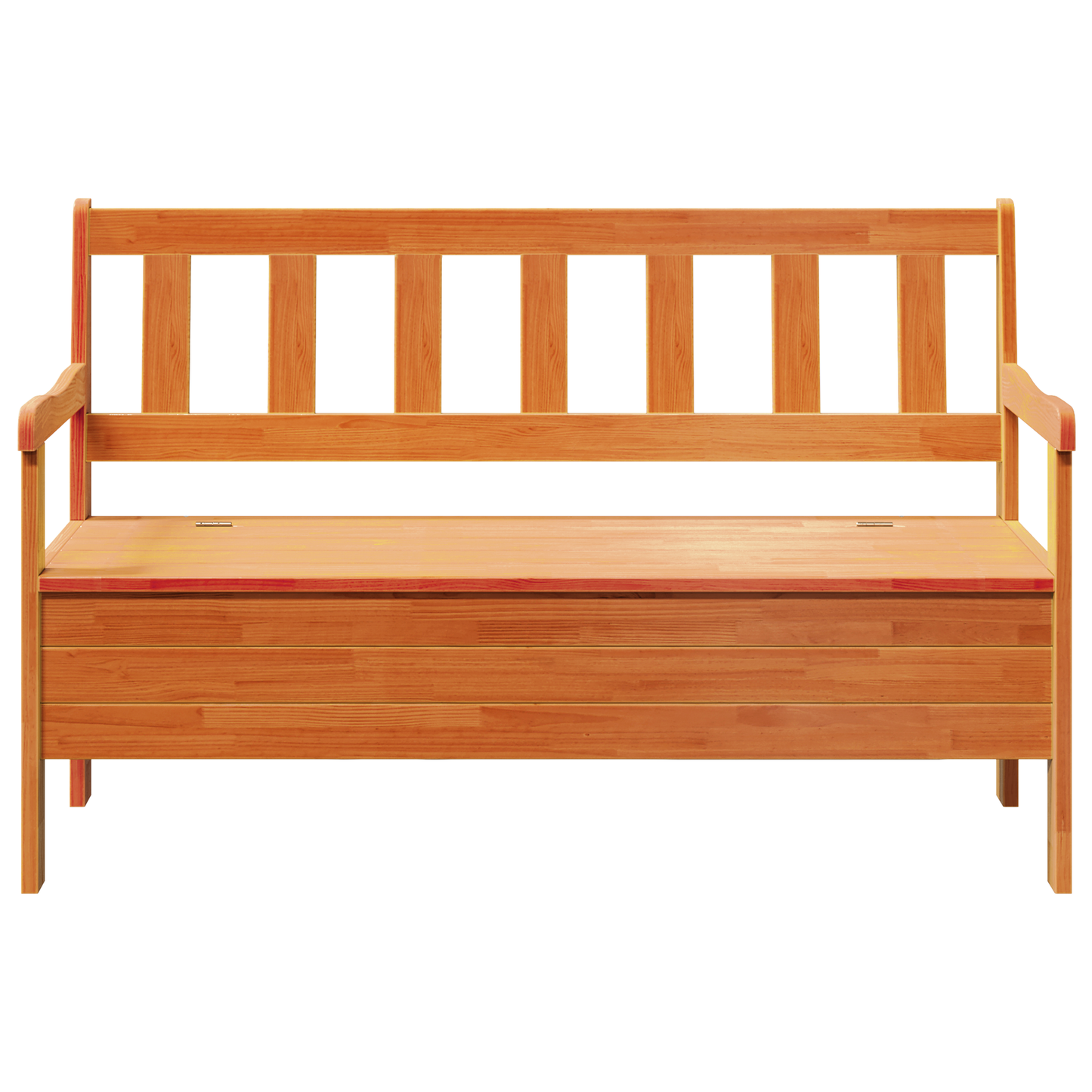 Banc extérieur vidaXL Acacia 119x76x44 cm en bois massif de pin