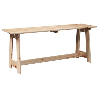 Banc extérieur vidaXL 119x35x47 cm en bois de pin massif