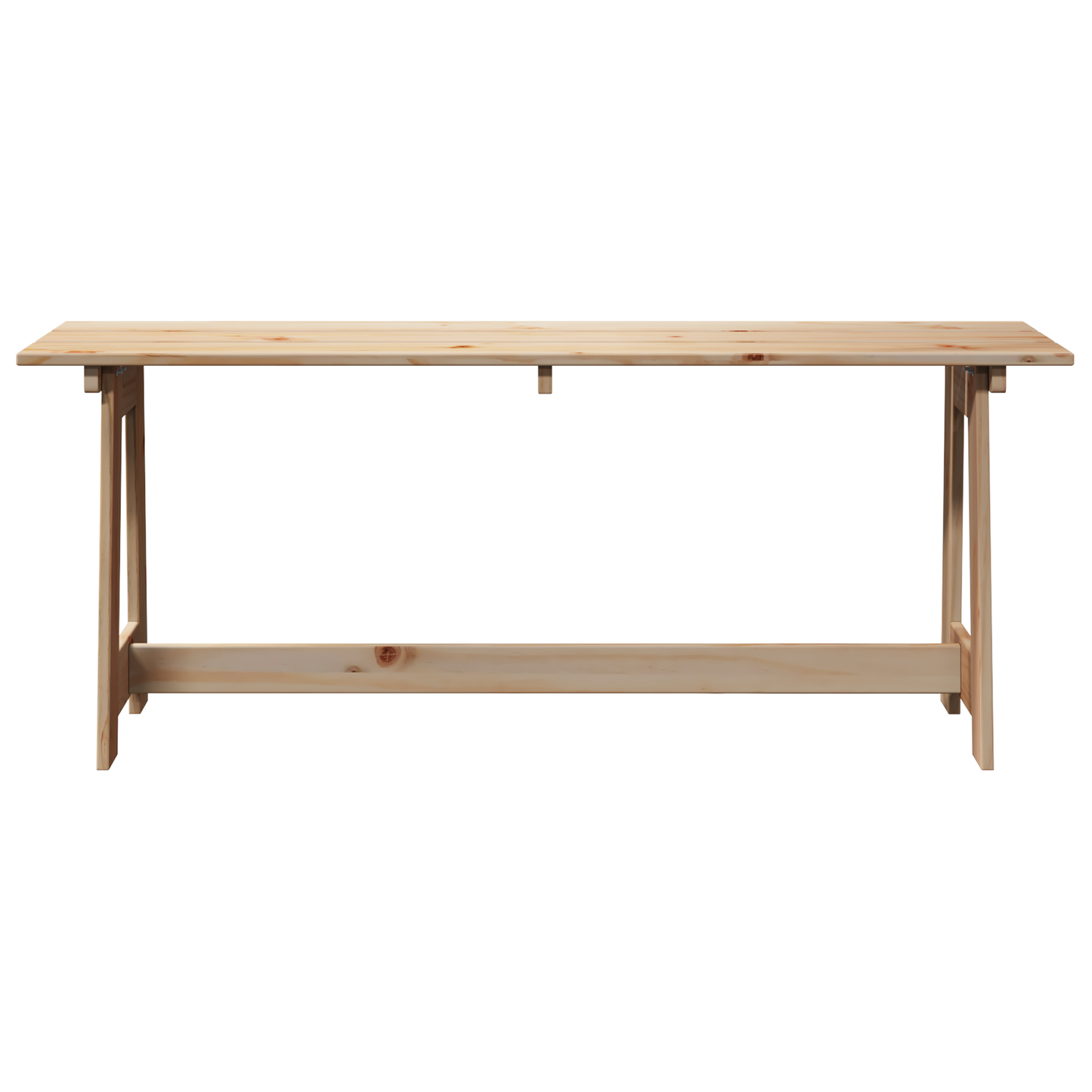 Banc extérieur vidaXL 119x35x47 cm en bois de pin massif