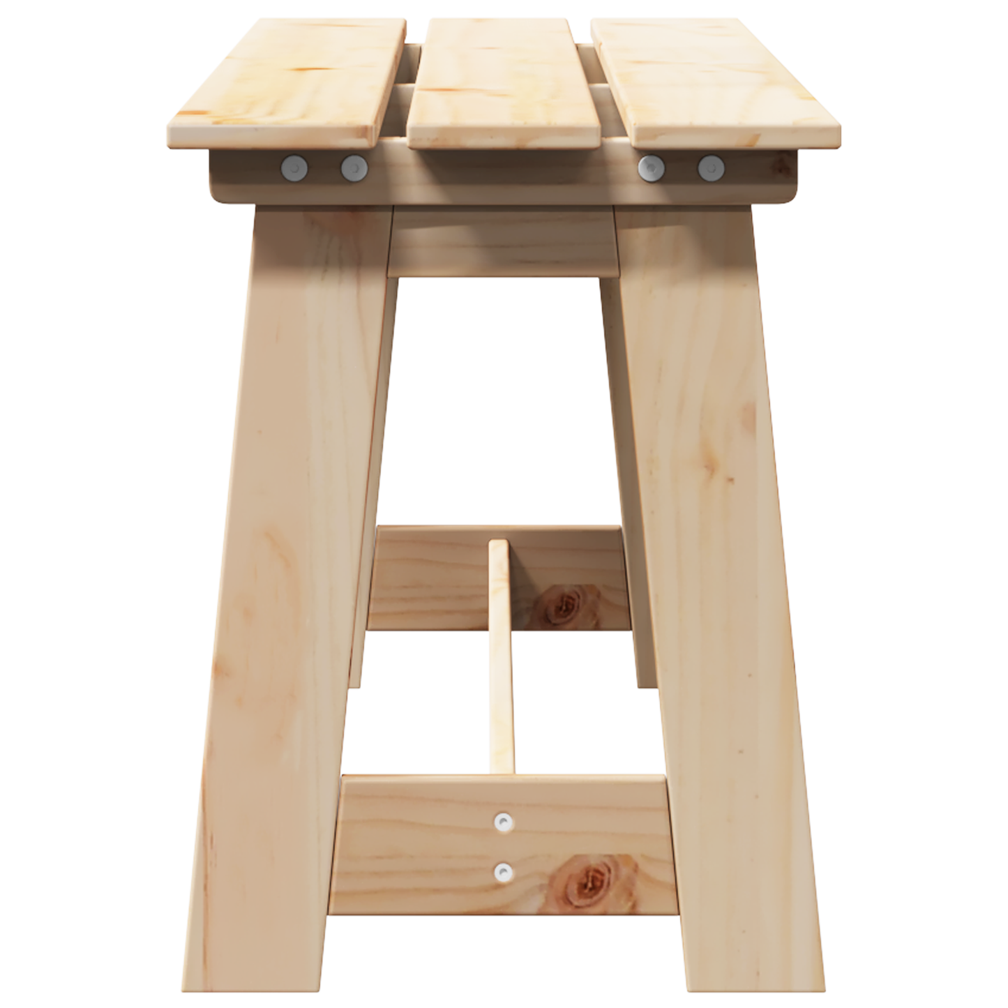 Banc extérieur vidaXL 119x35x47 cm en bois de pin massif